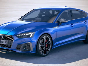 Audi S5 Sportback 2020 Modello 3D