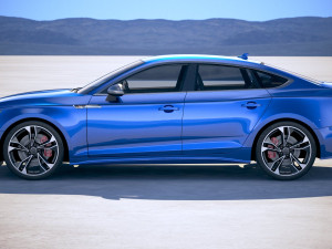 Audi S5 Sportback 2020 3D Model