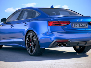 Audi S5 Sportback 2020 3D Model