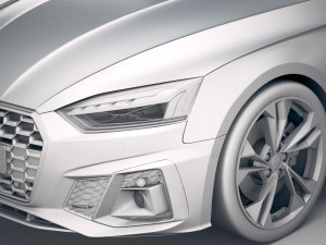 Audi S5 Sportback 2020 3D Model