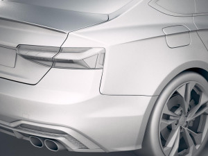 Audi S5 Sportback 2020 3D Model