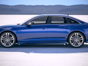 Audi S6 2020 3D Model