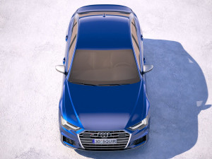 Audi S6 2020 3D Model