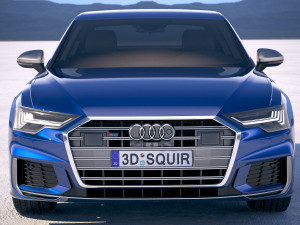 Audi S6 2020 3D Model