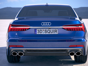 Audi S6 2020 3D Model