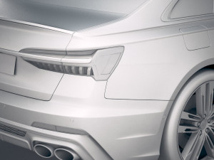Audi S6 2020 3D Model