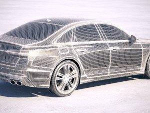 Audi S6 2020 3D Model