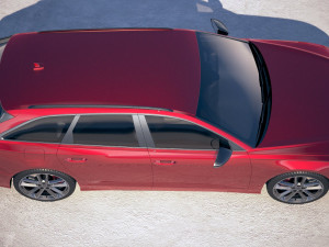Audi S6 Avant 2020 3D Model