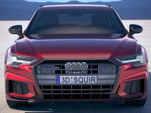 Audi S6 Avant 2020 3D Model
