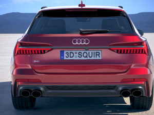 Audi S6 Avant 2020 3D Model