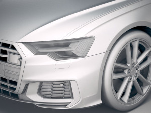 Audi S6 Avant 2020 3D Model