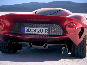 Detomaso P72 2020 Modèle 3D