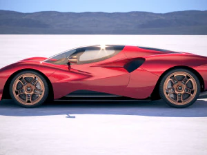 Detomaso P72 2020 3D Model