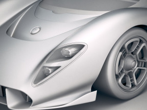 Detomaso P72 2020 Modèle 3D