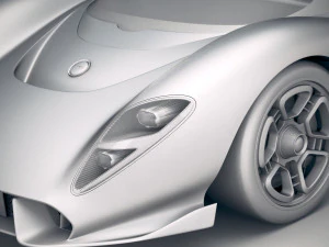 Detomaso P72 2020 3D Model