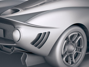 Detomaso P72 2020 Modèle 3D