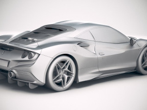 Ferrari F8 Tributo 2020 Modello 3D