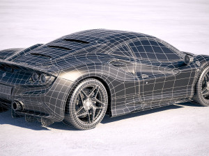 Ferrari F8 Tributo 2020 Modello 3D