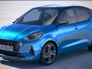 Hyundai i10 2020 3D 모델