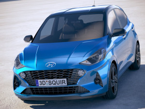 Hyundai i10 2020 3D Model