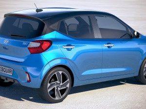 Hyundai i10 2020 3D Model