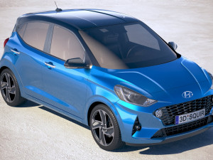 Hyundai i10 2020 3D Model