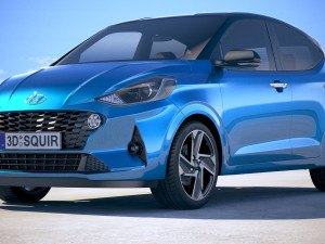 Hyundai i10 2020 3D Model