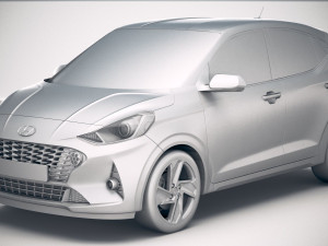 Hyundai i10 2020 3D Model