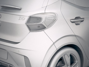 Hyundai i10 2020 3D Model