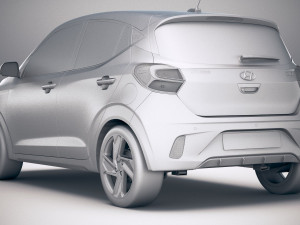 Hyundai i10 2020 3D Model