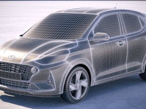 Hyundai i10 2020 3D Model