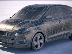 Hyundai i10 2020 3D Model