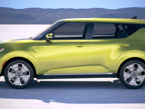 Kia Soul EV 2020 3D Model