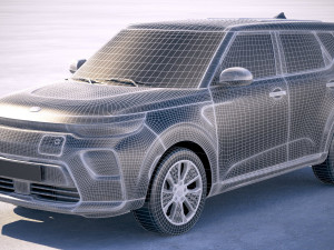 Kia Soul EV 2020 3D Модель