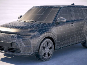 Kia Soul EV 2020 3D Model