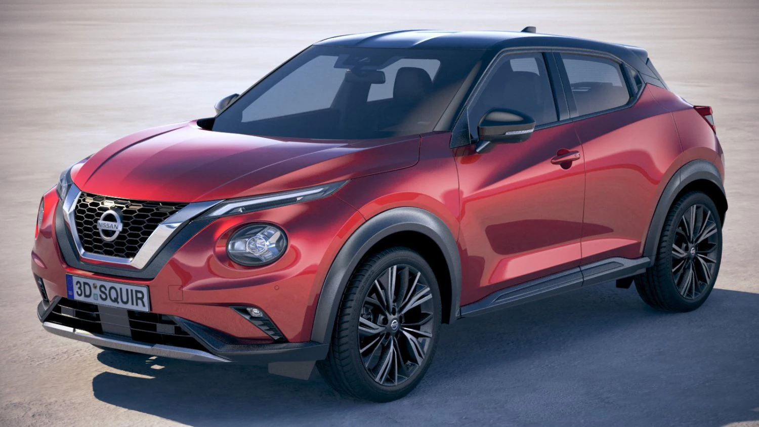 Nissan Juke 2020 3D Model .c4d .max .obj .3ds .fbx .stl .blend