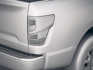 Nissan Titan 2020 3D Model