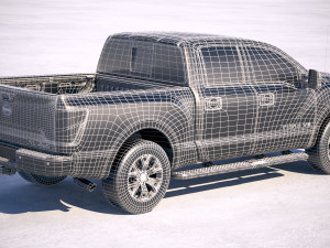 Nissan Titan 2020 3D Model