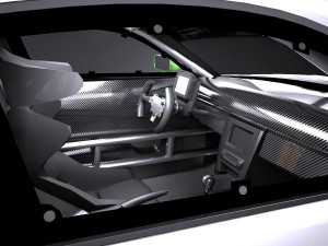 Porsche 911 GT3R 2019 Lowpoly Modelo 3D