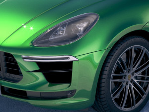 Porsche Macan Turbo 2019 Modello 3D