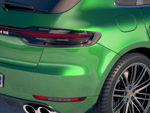 Porsche Macan Turbo 2019 Modello 3D