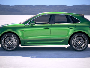 Porsche Macan Turbo 2019 Modello 3D