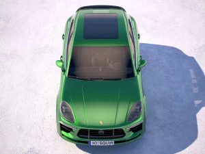 Porsche Macan Turbo 2019 3D Model