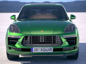 Porsche Macan Turbo 2019 3D Model