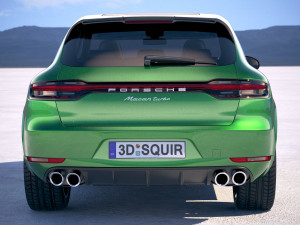 Porsche Macan Turbo 2019 Modello 3D