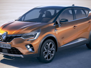 Renalut Captur 2020 3D मॉडल