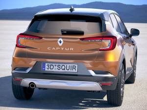 Renalut Captur 2020 3D Model