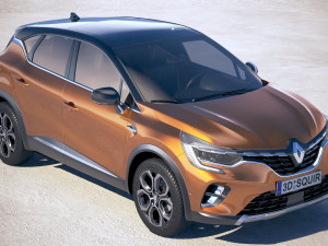 Renalut Captur 2020 3D Model
