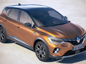 Renalut Captur 2020 3D Model