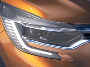 Renalut Captur 2020 3D Model